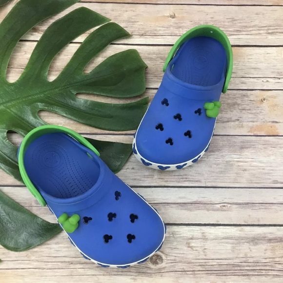 boys disney crocs